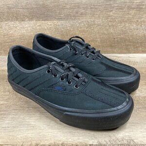 VANS Authentic Vault LX Aztec Stealth Black Shoes Mens 7.5 Womens 9 RARE NEW